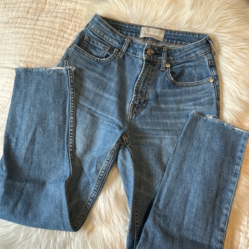 E V E R L A N E High Rise Skinny Straight